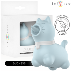 INTENSE - DUCHESS STIMULATOR MIT ROTIERENDER ZUNGE 360� BLAU