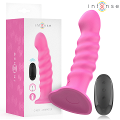 INTENSE - CINDY VIBRATOR GR�SSE L SPIRALENDESIGN 10 VIBRATIONEN ROSA FERNBEDIENUNG