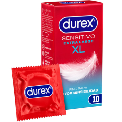 DUREX - SENSITIVE XL-KONDOME 10 �BERLANG EINHEITEN