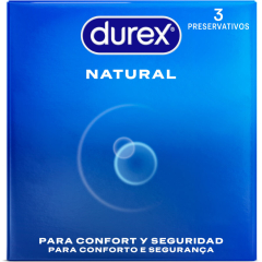 DUREX - NAT�RLICHE KONDOME 3 EINHEITEN