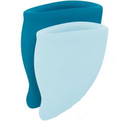 FUN FACTORY - FUN MENSTRUAL CUP KIT T�RKIS