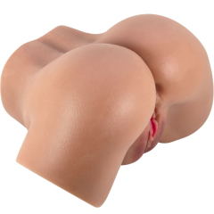 CRAZY BULL - HAILEY VIBRATOR BUTT MIT REALISTISCHER VAGINA UND ANUS-FERNBEDIENUNG