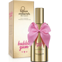 BIJOUX INDISCRETS - BUBBLE GUM 2·IN·1 DUFTENDES MASSAGE- & INTIMGEL 100 ML