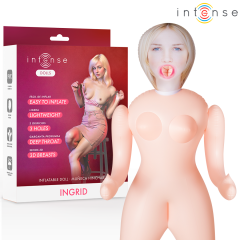 INTENSE DOLLS - AUFBLASBARE PUPPE INGRID MIT DREI �FFNUNGEN