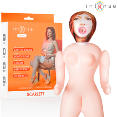 INTENSE DOLLS - AUFBLASBARE PUPPE SCARLETT MIT DREI �FFNUNGEN