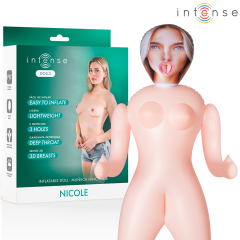 INTENSE DOLLS - AUFBLASBARE PUPPE NICOLE MIT DREI �FFNUNGEN