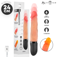MR INTENSE - JEAN UP&DOWN VIBRATOR SILIKON MIT W�RMEEFFEKT 24 CM -�- 3,8 CM