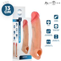 MR INTENSE - SIMON S SILIKON-PENISSCHUTZ 13 CM -�- 4 CM
