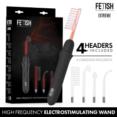 FETISH SUBMISSIVE - VIBRADOR WAND ELECTROESTIMULACI�N ALTA FRECUENCIA
