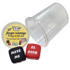 DIABLO PICANTE - W�RFELSPIEL VERB + K�RPERTEIL MIT BECHER