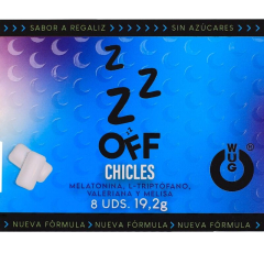 WUG Off � Der funktionelle Kaugummi f�r mehr Entspannung und besseren Schlaf. Blisterpackung mit 8 Packungen