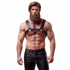 FETISH SUBMISSIVE ATTITUDE - BRUSTHARNESS AUS �KOLEDER F�R HERREN