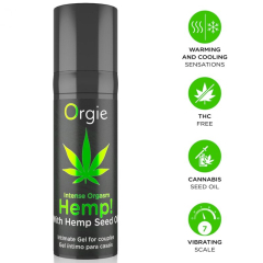 ORGIE - HANF! INTENSIVES ORGASMUS, VIELF�LTIGE EMPFEHLUNGEN, INTIM-GEL 15 ML