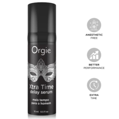 ORGIE - XTRA TIME SILIKON-VERZ�GERUNGSSERUM, AN�STHETIKFREI, 15 ML