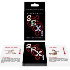 KHEPER GAMES - SEXUELLE POSITIONSKARTEN EIN JAHR VOLL...SEX!