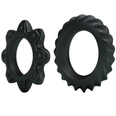BAILE - KIT 2 RING BL�HENDE SILIKONRINGE