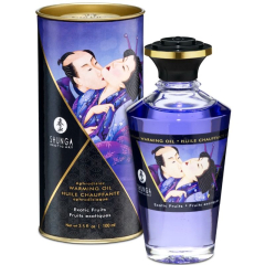SHUNGA - MASSAGE�L MIT W�RMEEFFEKT, GESCHMACK EXOTISCHER FR�CHTE, 100 ML
