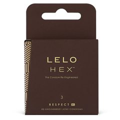 LELO - HEX CONDOMS RESPECT XL 3ER-PACK