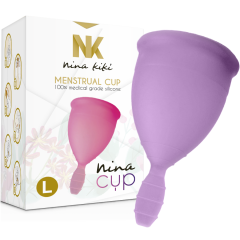 NINA KIK� - MENSTRUAL CUP LILA - GR�SSE L