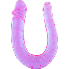 SEVEN CREATIONS - PENIS MIT ZWEI FLEXIBLEN JELLY-K�PFEN